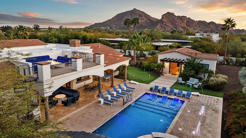 6,000 SQFT Luxurious Mansion w/Heated Pool, Spa, Pickleball & Mountain Views - Image 1