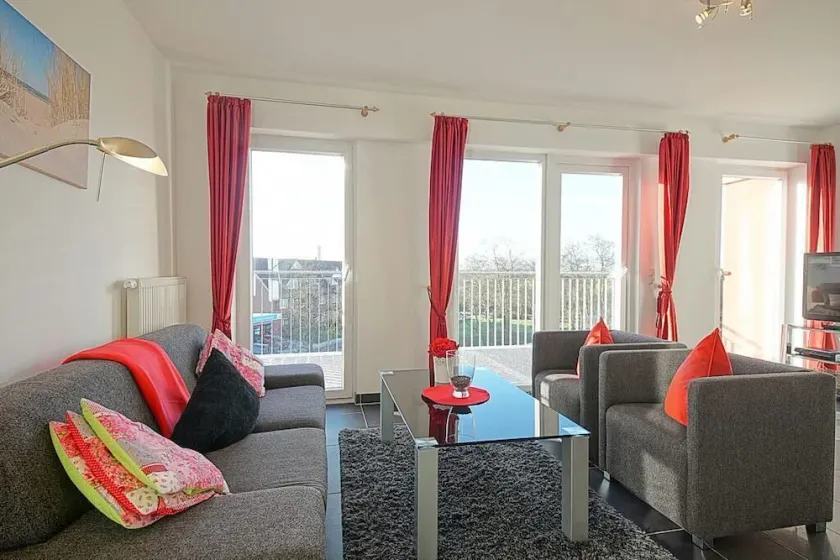 Hochwertiges Ferienapartment an der Nordsee mit Balkon, Sauna und Whirlbadewanne - Image 1