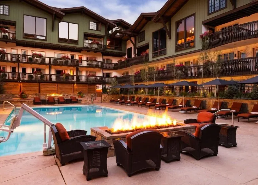Voll ausgestattete schöne Wohnung mit Sauna, beheiztem Pool und Whirlpool | Nah am Skifahren - Image 1