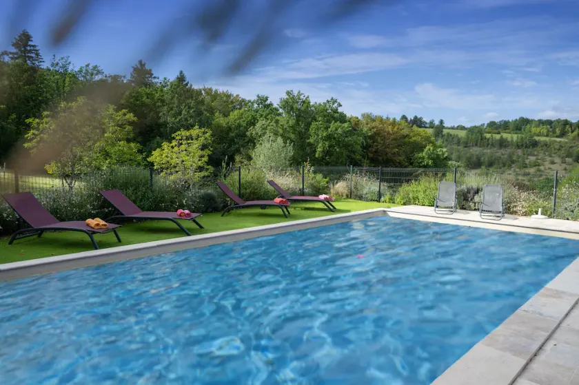 Landhaus 10 Personen mit klimatisierten Zimmern, ein beheizter Pool - Image 1