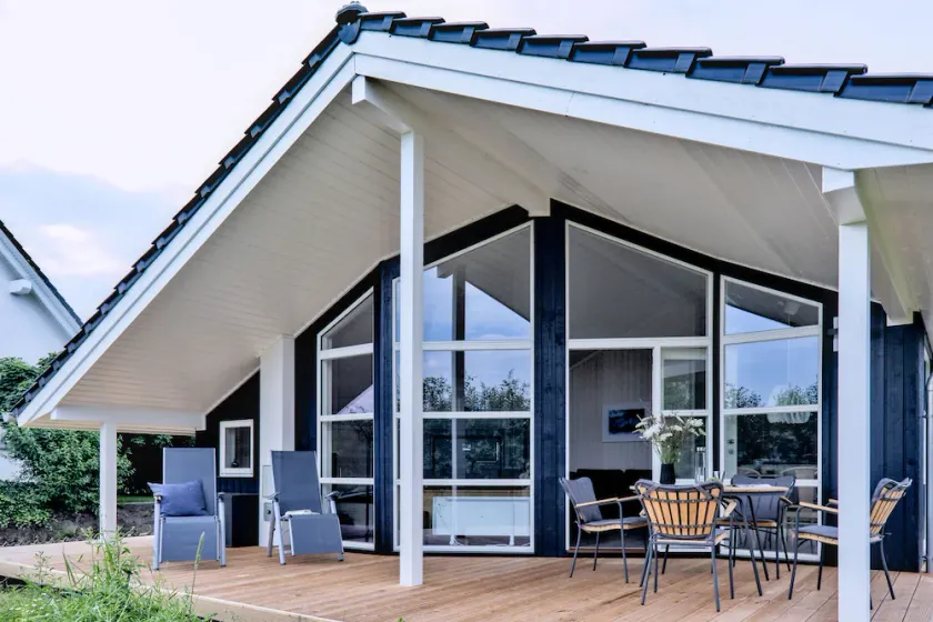 Holiday home with a Scandinavian flair in a quiet location with covered terrace - Image 1