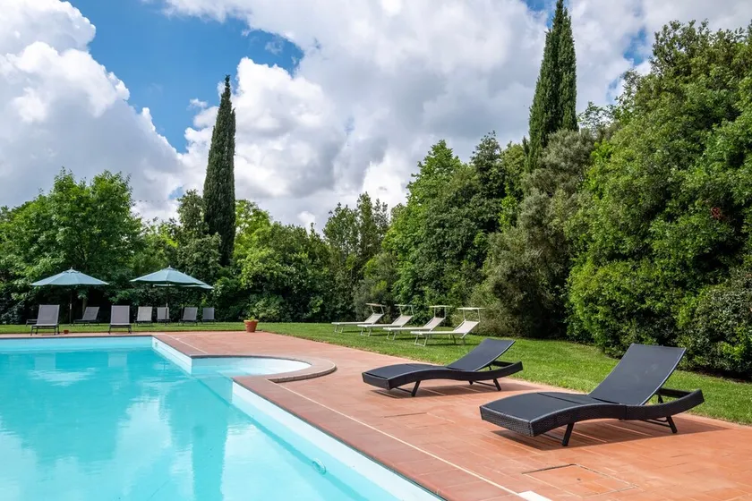 Agriturismo 'Rosaspina - Appartamento 5' con piscina condivisa, Wi-Fi e aria condizionata - Image 1