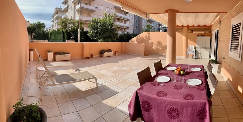 Neue Wohnung mit großer Terrasse mit Wifi bei 200 mtrs. vom strand entfernt - Image 1