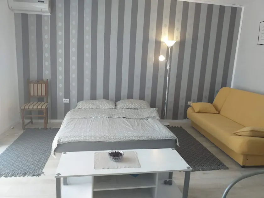 Studio flat with balcony Vir - Lozice, Vir (AS-22083-a) - Image 1
