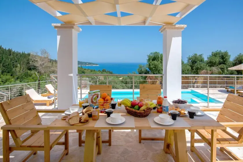 Vasiliki Villa - Charming 4 BR Villa With Pool and sea Views - Image 1