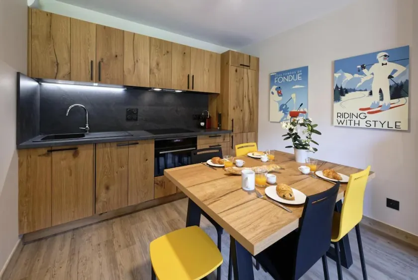 Wifi, swimming pool, terrace, balcony, tv, ski locker, 53-58m², Samoëns - Image 1