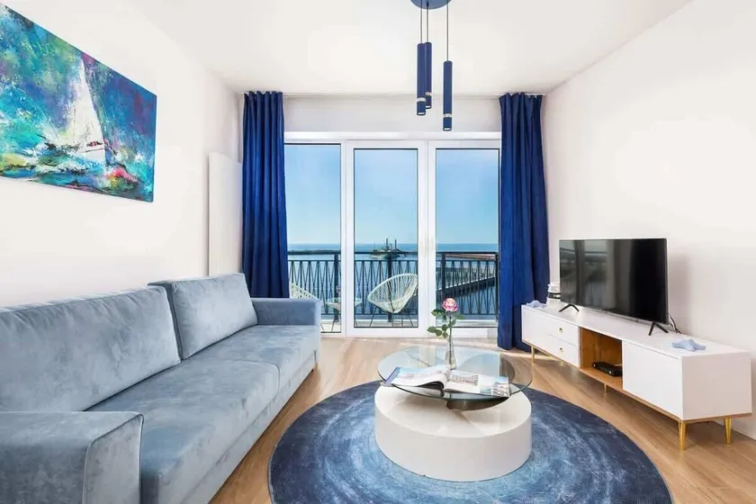 Stylish Studio | Balcony with Ocean View | Parking - Image 1