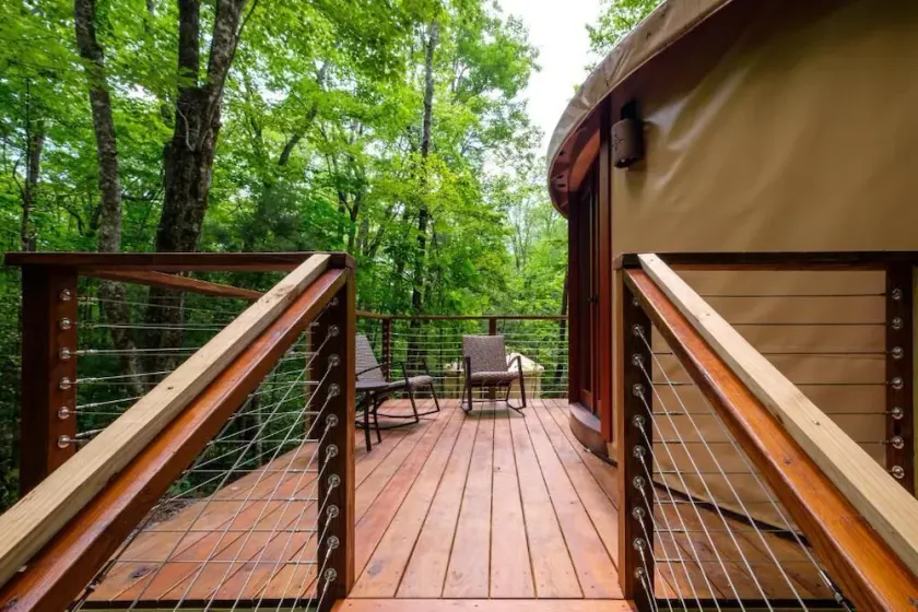 Couples Yurt - The Dreamer at Valley Bear Farms Resort - Image 1