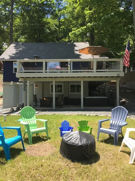 Cottage au bord du lac / entièrement rénové / moderne / bain à remous / sur le lac Wallenpaupack - Image 1