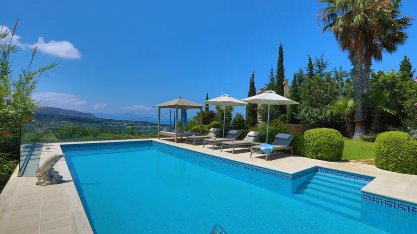 Villa Harmony, fantastic view, pool 12 m, cozy natural stone villa - Image 1
