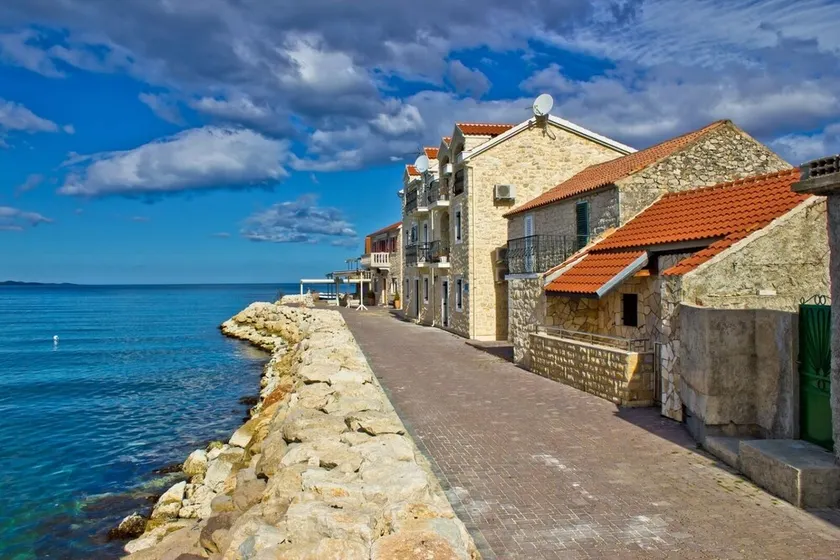 Studio apartment in Bibinje with Seaview, Balcony, Air condition, WIFI (59-3) - Image 1