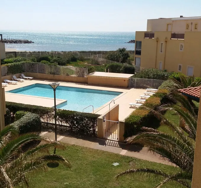 Alizea Beach Valras Direkte Strand Residenz mit Pool - Image 1