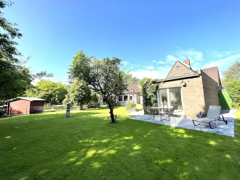 Großes Ferienhaus (mit Blick auf den Deich)  Wintergarten, Garten und Terrasse - Image 1