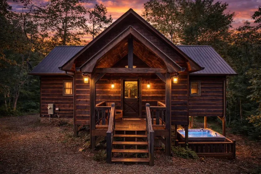 Peaceful Blue Ridge Cabin with Paved Roads - Image 1