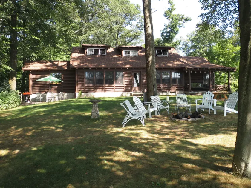 Lake Michigan 1945 Log Cabin Cottage Accueil - Image 1