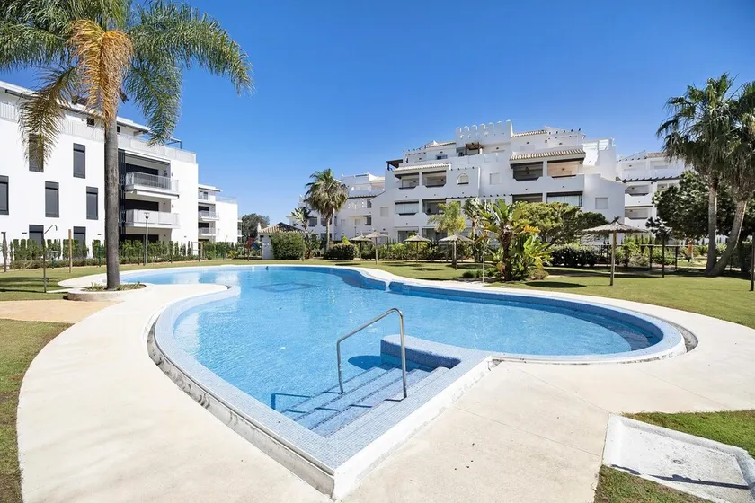 Apartment Punta Candor close to the Beach with Pool, Terrace & Wi-Fi - Image 1