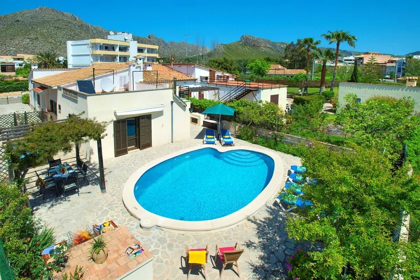 Villa mit 3 Schlafzimmern, mit privatem Pool und BBQ, Puerto Pollensa - Image 1