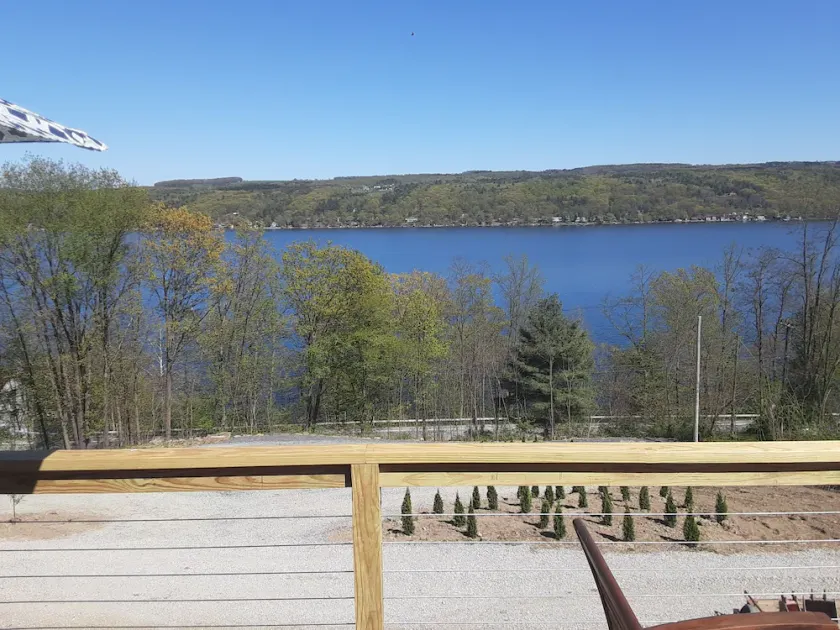 Stunning site with amazing decks, hot tub, walk to private beach on Keuka Lake! - Image 1