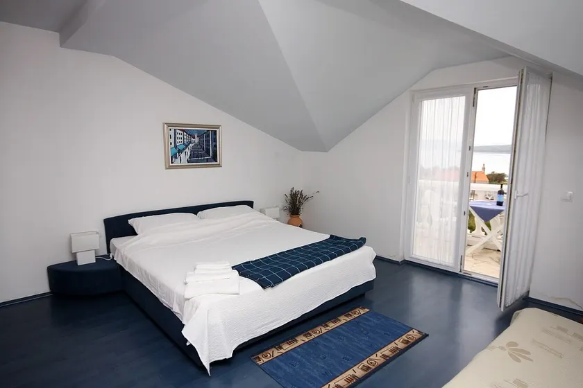 Appartement d'une chambre avec le balcon et la vue sur le mer Slano (Dubrovnik) (A-3183-d) - Image 1