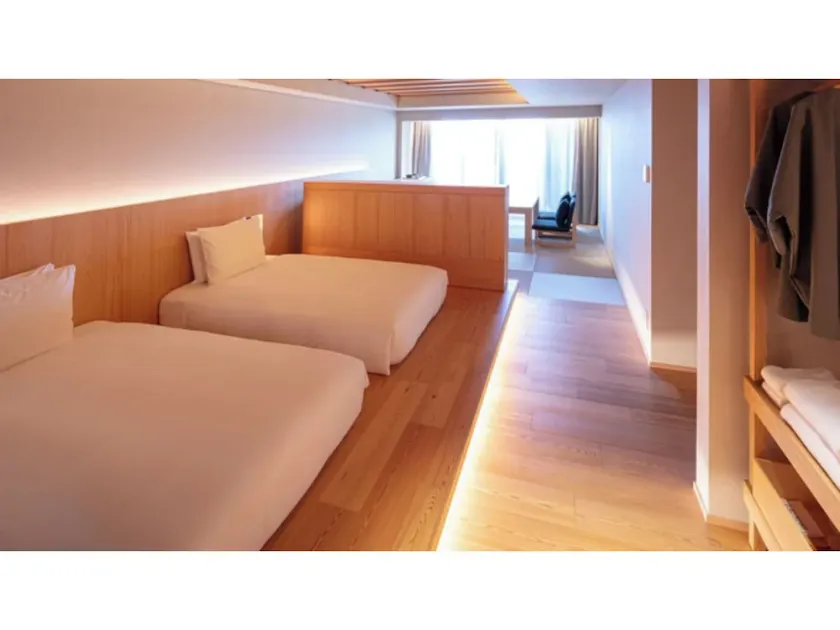 Terrace Bath Premium Twin | Kaiseki cuisine that l / Atami Shizuoka - Image 1