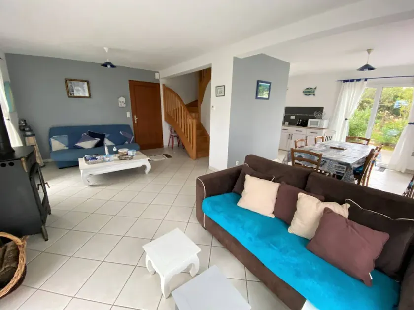 Pleasant house 500m from La Fresnaye beach, 3 bedrooms, sleeps 6 - Image 1