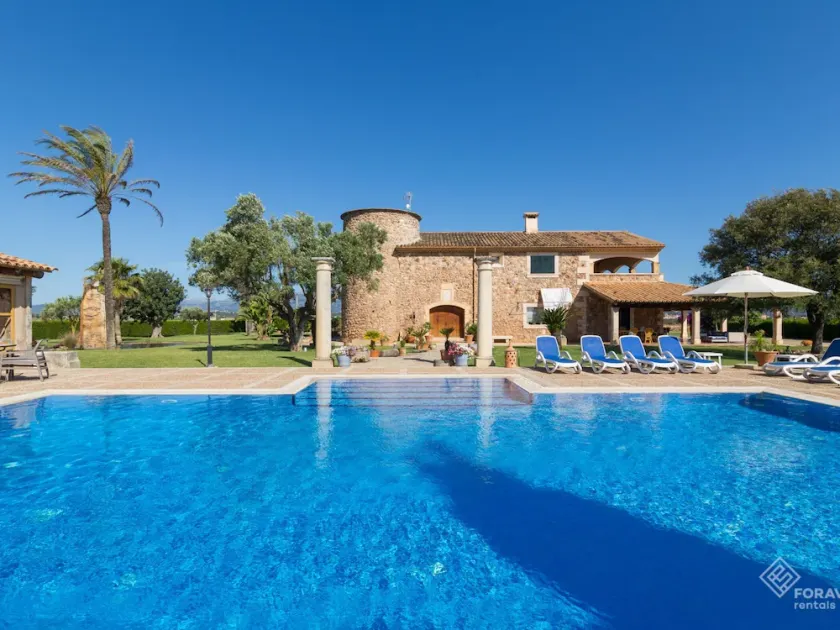 Moli de Garriga - Spektakulær finca med pool og have i Sa Pobla - Image 1