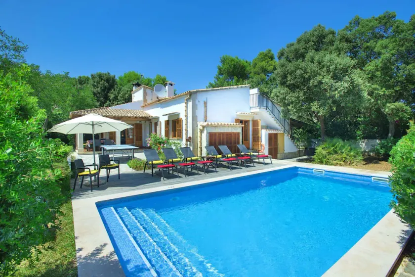 VillaPi Tort,   de 4 chambres à coucher, avec piscine privée et BBQ,  Cala San Vicente - Image 1