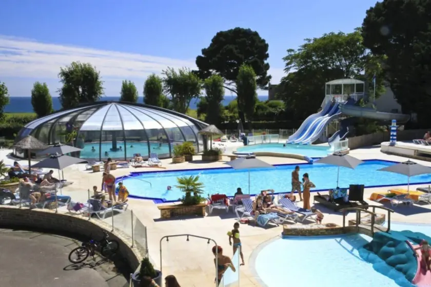 ZEcamping 4* piscine couverte 500m plage sauna mobil-home TV LV BBQ - Image 1