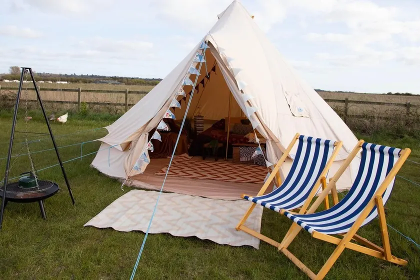 Glamping Bell Tent Hunstanton - Dog Friendly - 2 mins to the Beach - Image 1