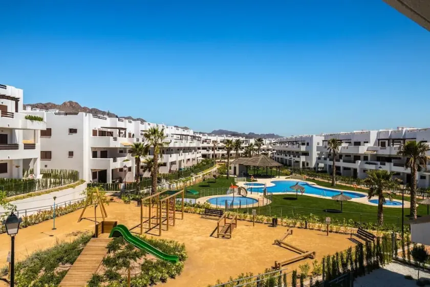 Stor och trevlig lägenhet i San Juan de los Terreros, Andalusien, Spain  med gemensam bassäng för 4 personer - Image 1