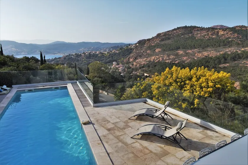 Villa Opaline 10 Personen mit Pool, Blick auf Estérel und Meer - Image 1