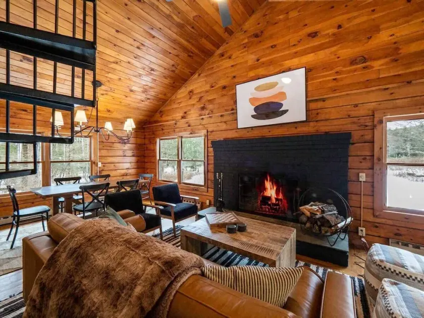 Berkshire Vacation Rentals: Private Cabin On Over 12 Acres Of Woods - Image 1