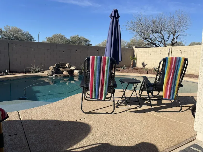 AZ Sun & Serenity: 4BR home w/Heated Pool, BBQ Island, Prime location– Sleeps 12 - Image 1