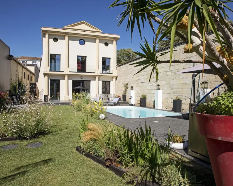 Villa luxueuse climatisée piscine chauffée 5 ch + 5 sdb - 10 personnes Bordeaux - Image 1