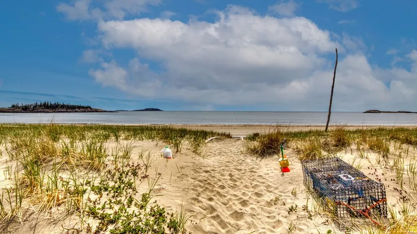 Ocean front cottage with 125 feet of private beach frontage - Image 1