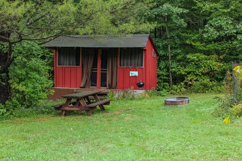 White Pine Rustic Camping Cabin - Image 1