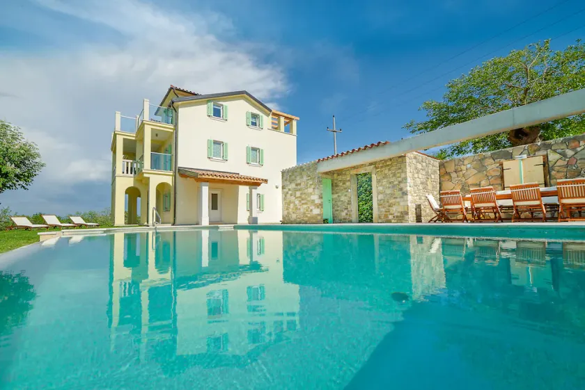 8 Personen, Infinity Pool, bezauberndem Blick auf Motovun - Image 1