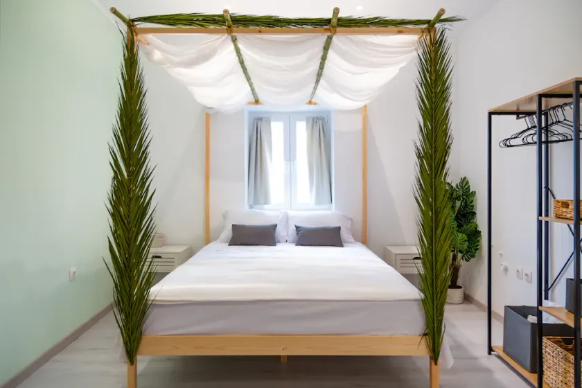 A breath away from Kassiopi Port! Bobemian designed brand new studio! - Image 1
