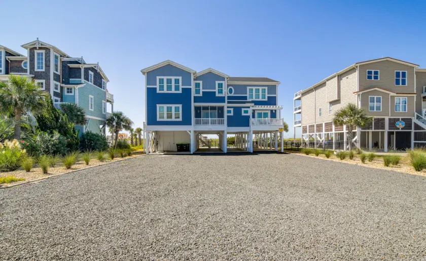 Hobbs Realty - \"Coast is Clear,\" an oceanfront home with a heatable pool, hot tub, and elevator. - Image 1