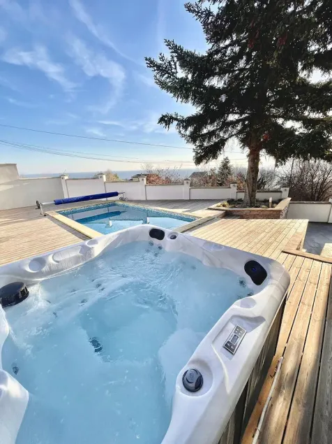 Aquamarine house,lovely sea view, private pool,jacuzzi - Image 1