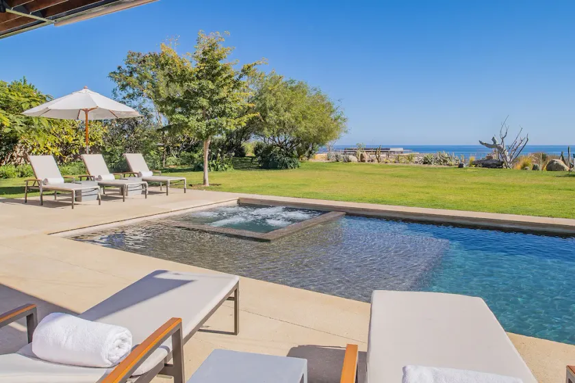 West Enclave 8: 1 Row Back from Staircase to Beach on Grounds of Luxury Resort. - Image 1