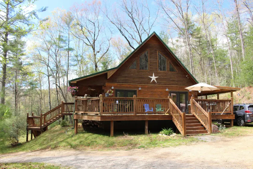 SUPERBOWL Special!  Mountain Cabin ideelt beliggende til Blue Ridge, GA, Murphy NC - Image 1