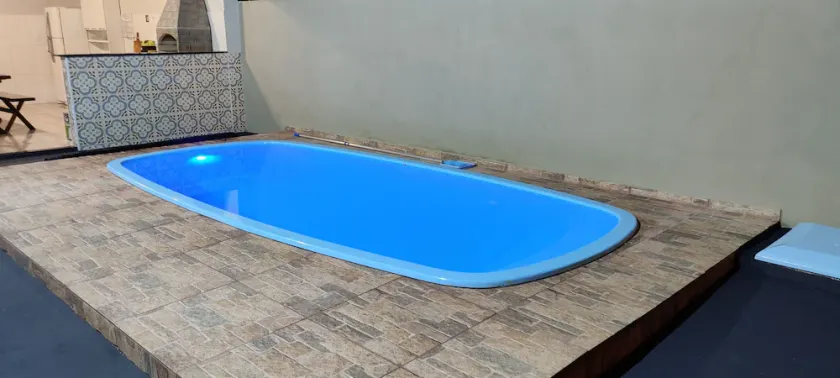 Swimming pool with heating temp 30º to 34º, Air Cond. WiFi, New House - Image 1