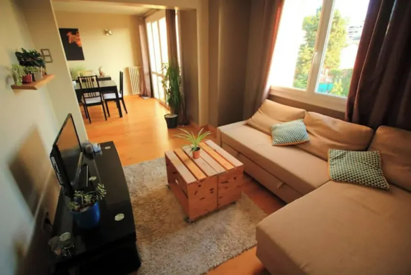 Quiet, bright apartment near Nancy Thermal with balcony - Image 1