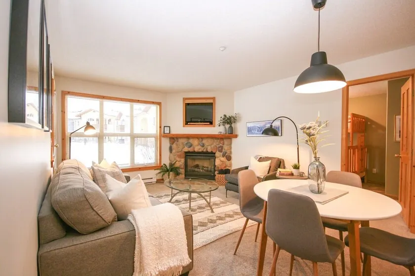 2BR in Crystal Forest, Ski In, Ski Out, Fireplace, Private Hot Tub, Steps to the Village - Image 1