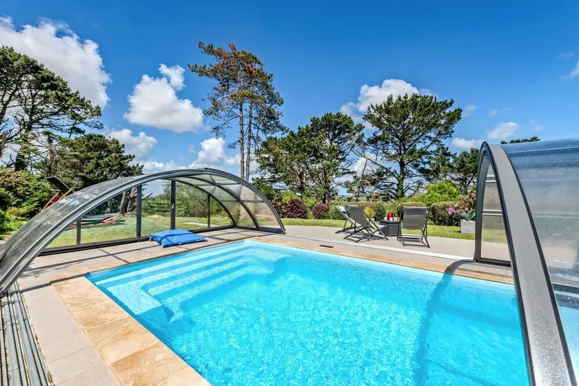 Villa 'Maison Vue Mer Avec Piscine' con vistas al mar, piscina privada y Wi-Fi - Image 1