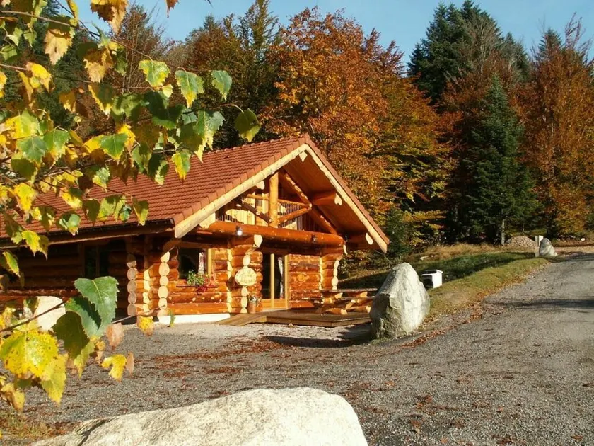 Sublime chalet rondins de 140 m² en lisière de forêt et ruisseau, La Bresse, wifi - Image 1