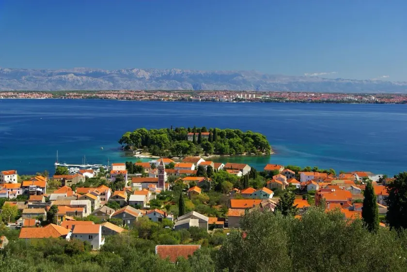 Apartment in Poljana with sea view, terrace, air conditioning, WiFi 3617-1 - Image 1