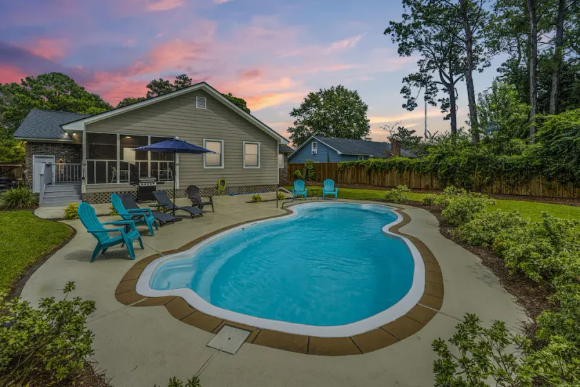 Privat Mt. Trevligt hem med pool! - Image 1