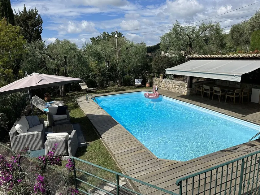 Panoramic sea & hill views, large swimming pool, poolhouse with BBQ - Image 1